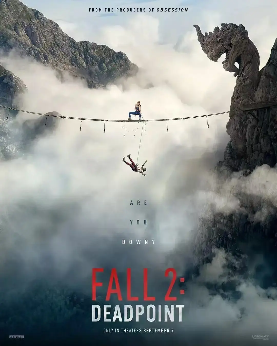 《坠落2》HD中字未删减版 - 2026美国惊悚片高清免费在线观看 - 迅雷夸克网盘分享 坠落2深陷高空炼狱