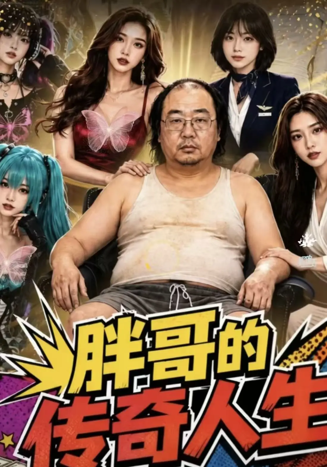 《胖哥的传奇人生》全集无广告免费在线观看-胖哥的传奇人生夸克网盘资源直达-200斤胖子逆袭解气短剧